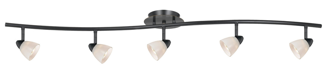 Cal Serpentine SL-954-5-DB/WH Ceiling Light - Dark Bronze