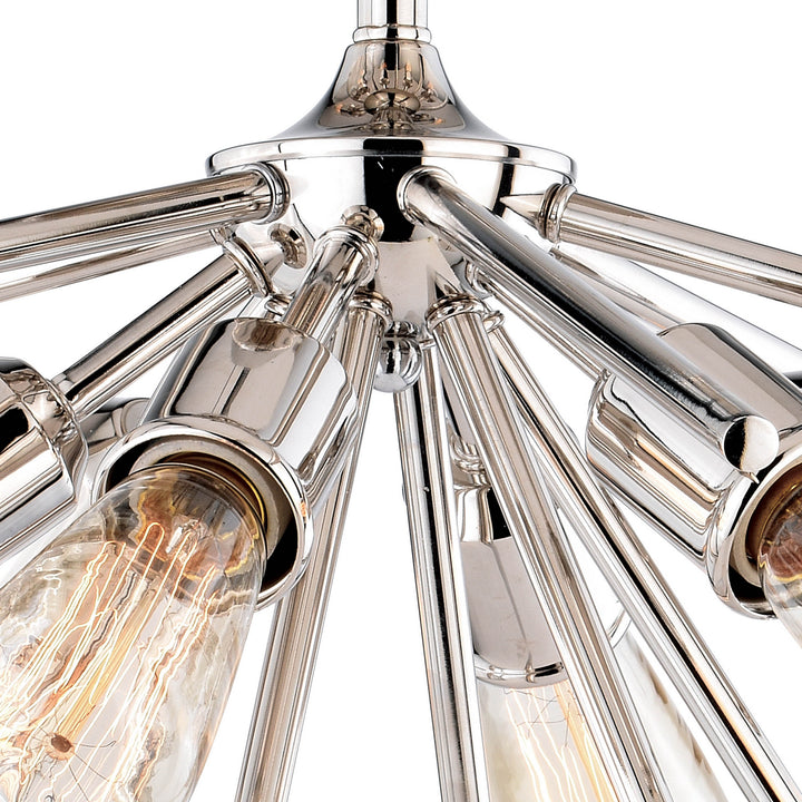 Vaxcel Estelle C0161 Ceiling Light - Polished Nickel