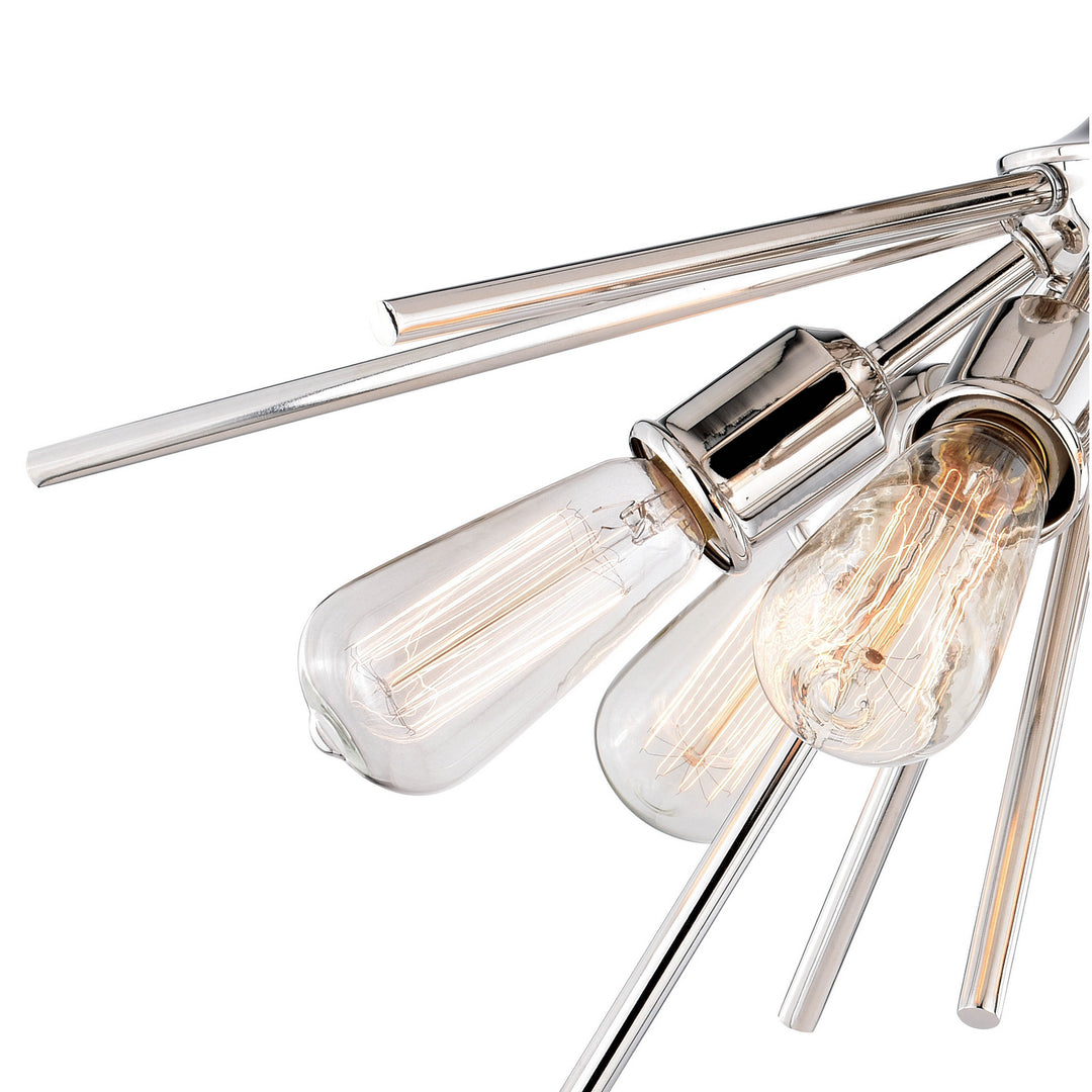 Vaxcel Estelle C0161 Ceiling Light - Polished Nickel