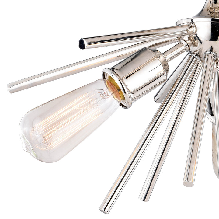 Vaxcel Estelle C0163 Ceiling Light - Polished Nickel