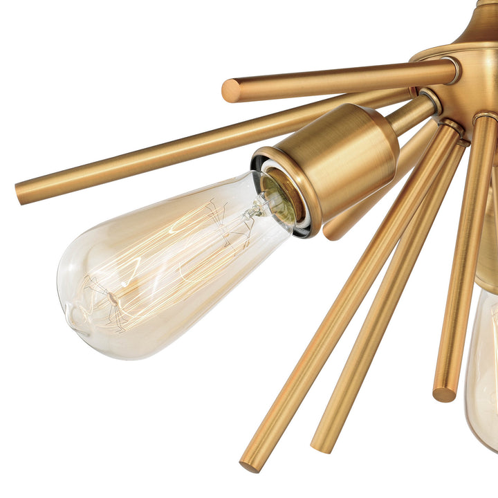Vaxcel Estelle C0164 Ceiling Light - Natural Brass