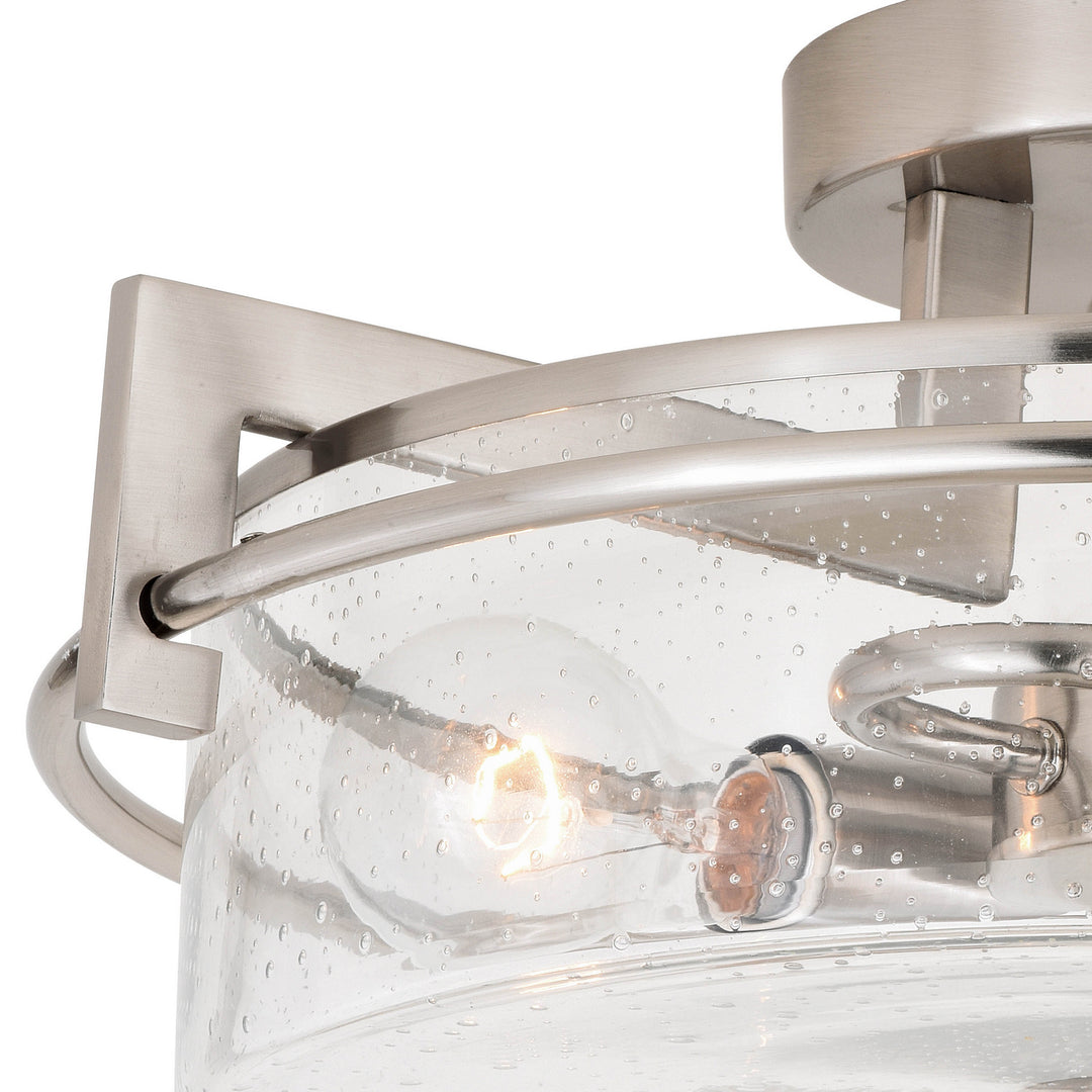 Vaxcel Addison C0170 Ceiling Light - Satin Nickel