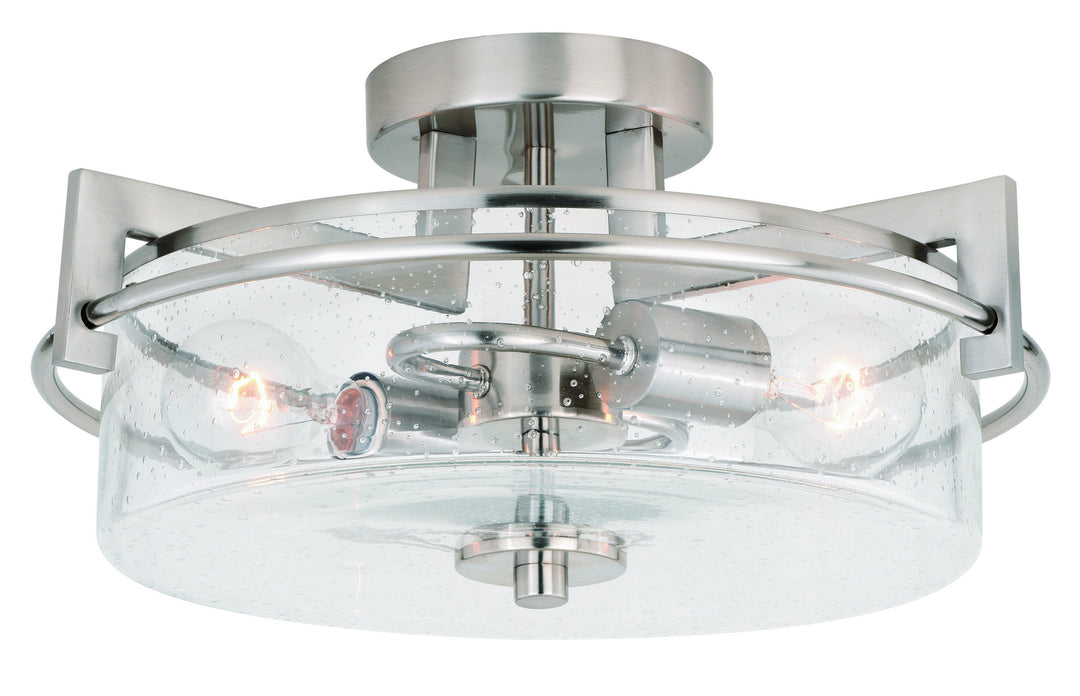 Vaxcel Addison C0170 Ceiling Light - Satin Nickel