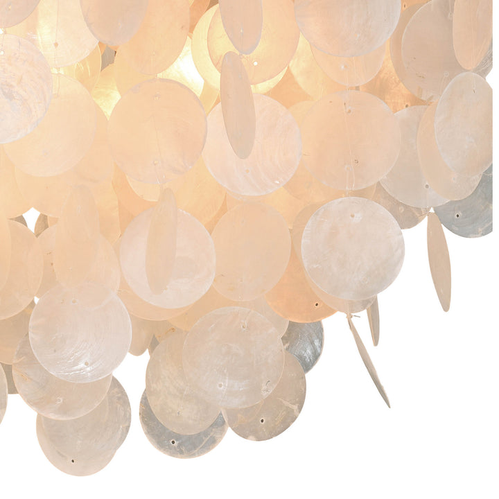 Vaxcel Elsa C0171 Ceiling Light - Satin Nickel