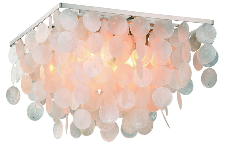 Vaxcel Elsa C0171 Ceiling Light - Satin Nickel