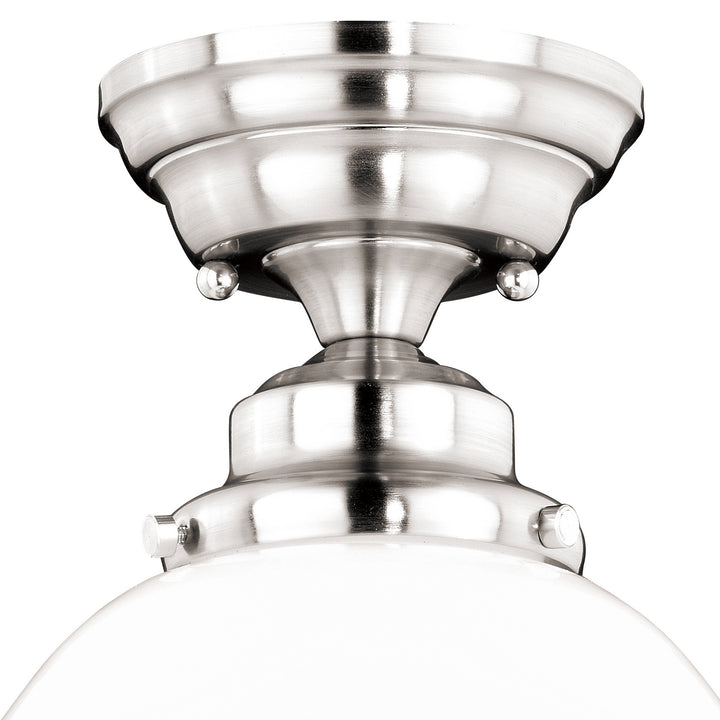 Vaxcel Huntley C0176 Ceiling Light - Satin Nickel