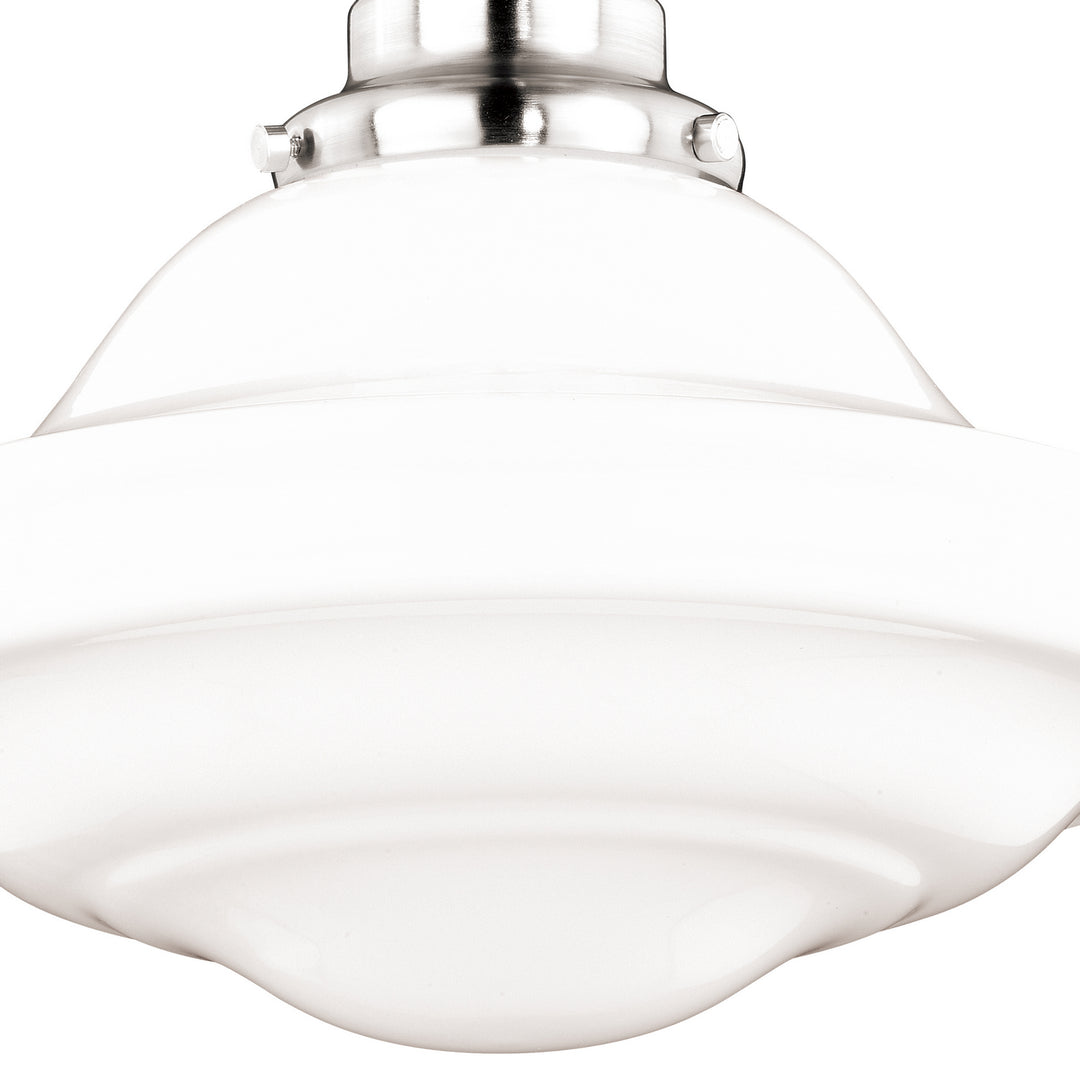 Vaxcel Huntley C0176 Ceiling Light - Satin Nickel