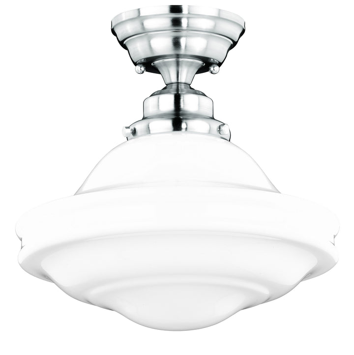 Vaxcel Huntley C0176 Ceiling Light - Satin Nickel