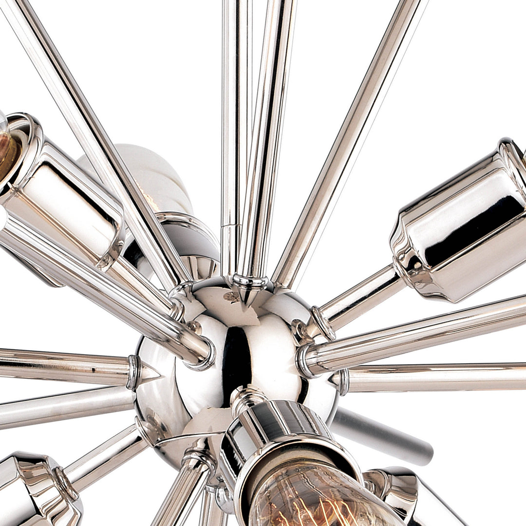 Vaxcel Estelle P0237 Pendant Light - Polished Nickel