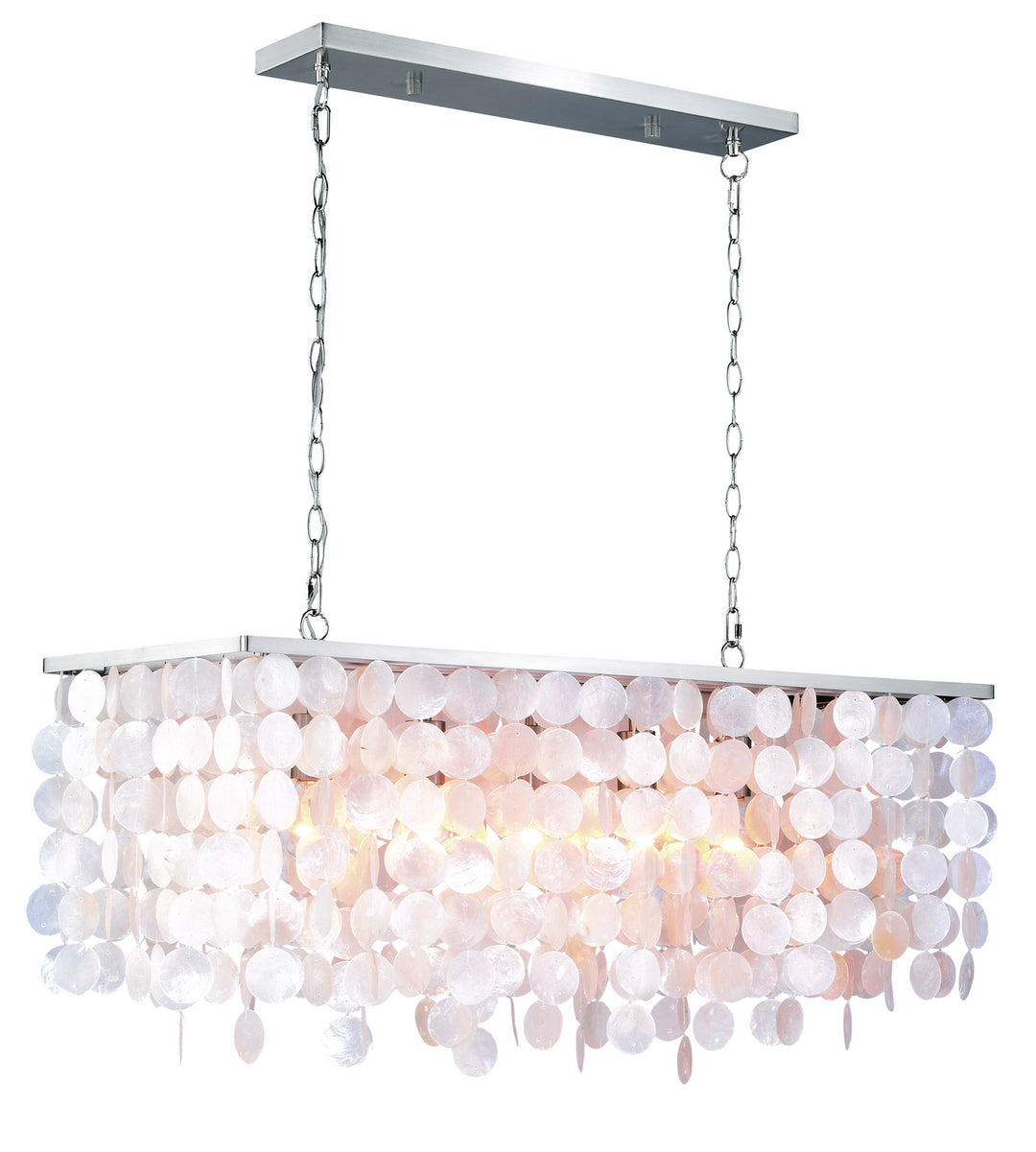 Vaxcel Elsa P0240 Pendant Light - Satin Nickel