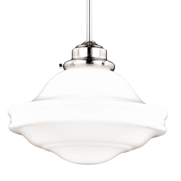 Vaxcel Huntley P0244 Pendant Light - Satin Nickel