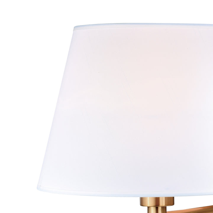 Vaxcel Lighting W0261 Chapeau One Light Swing Arm Wall Light Lamp Brass