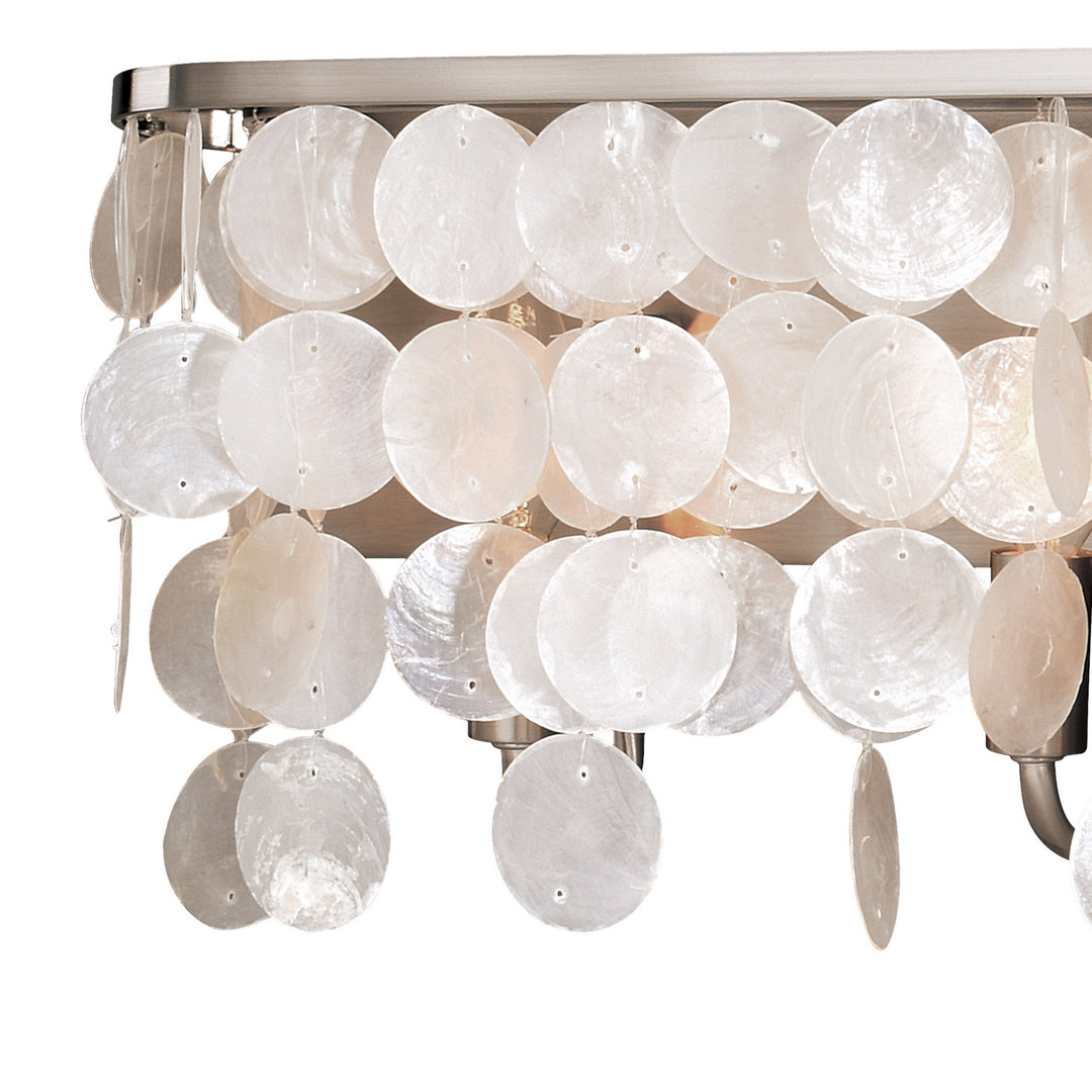 Vaxcel Elsa W0272 Bath Vanity Light 42 in. wide - Satin Nickel