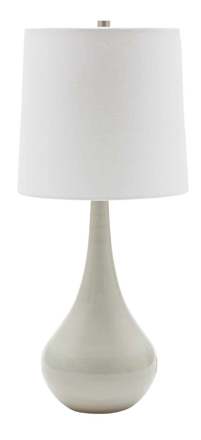 House Of Troy Lighting GS180-GG  Scatchard Lamp Gray Gloss