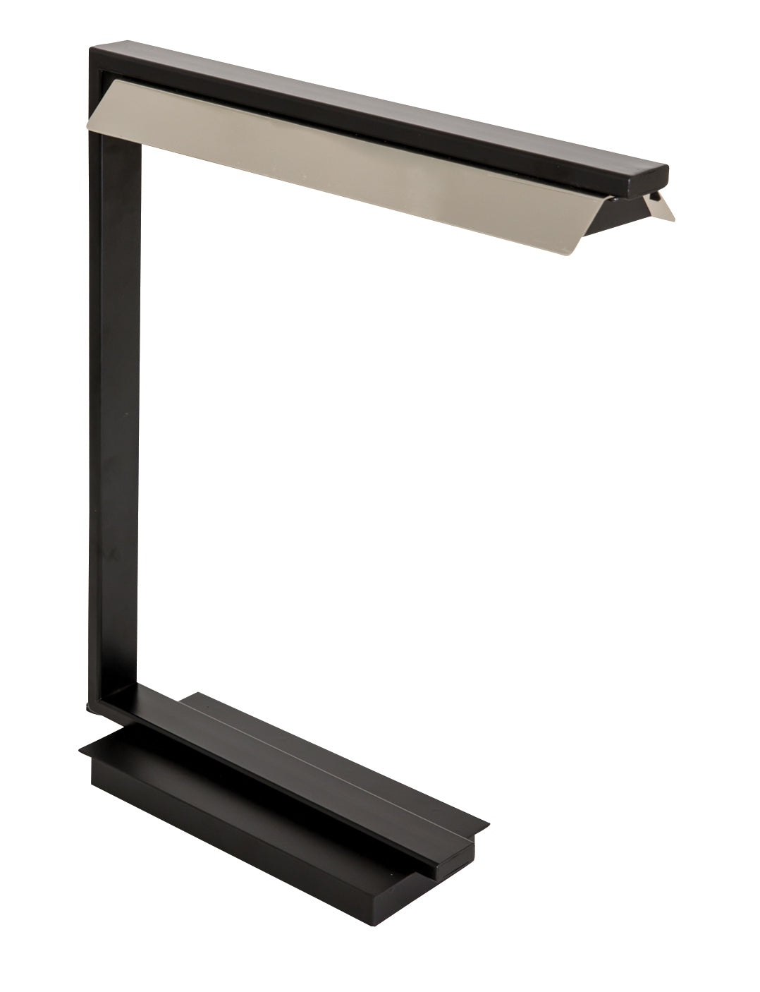 House Of Troy Lighting JLED550-BLK Modern Jay Lamp Black With Polished Nickel