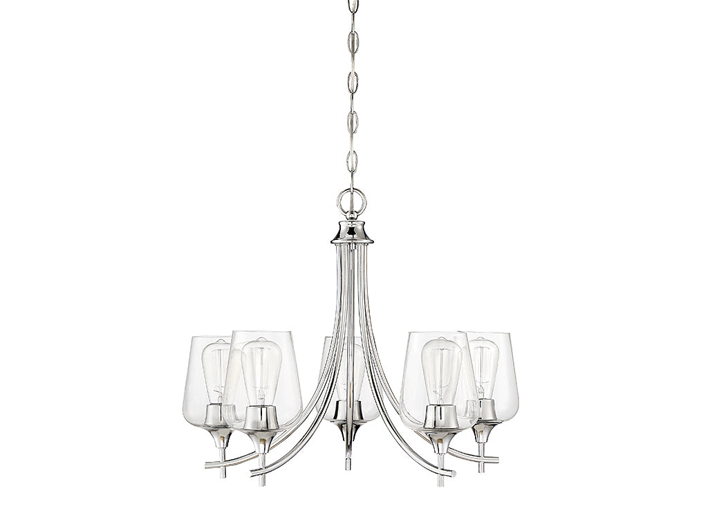 Savoy House Octave 1-4032-5-11 Chandelier Light - Polished Chrome