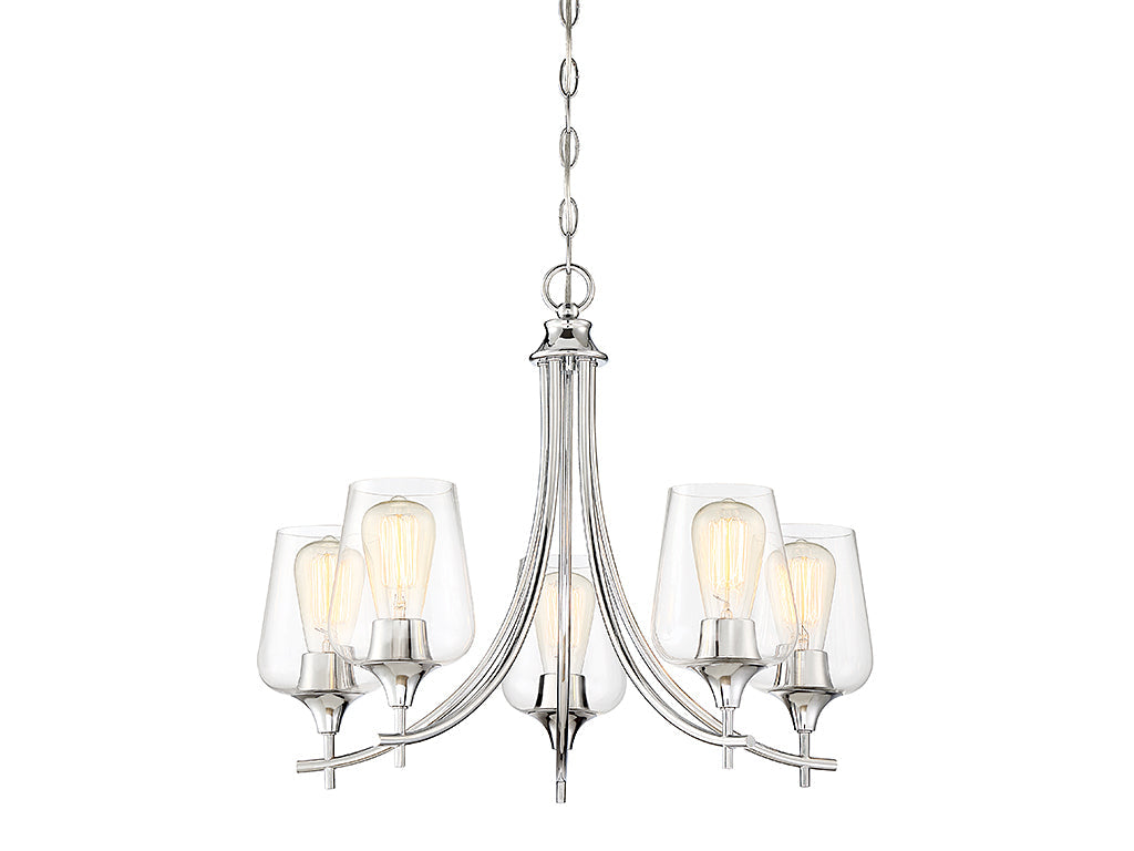 Savoy House Octave 1-4032-5-11 Chandelier Light - Polished Chrome