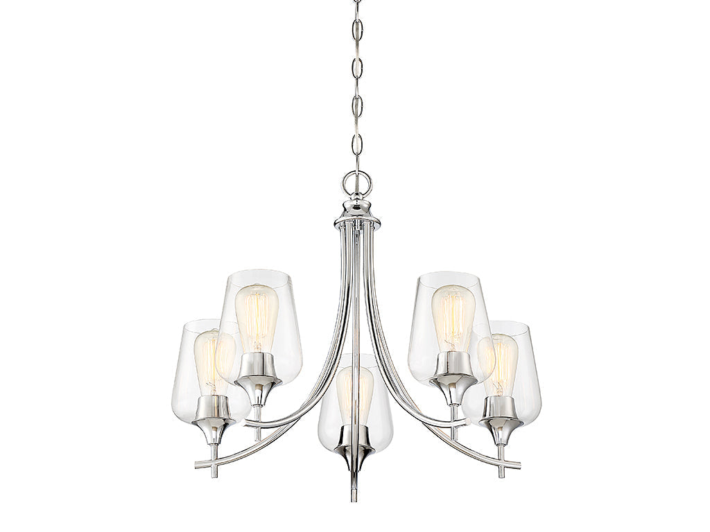 Savoy House Octave 1-4032-5-11 Chandelier Light - Polished Chrome