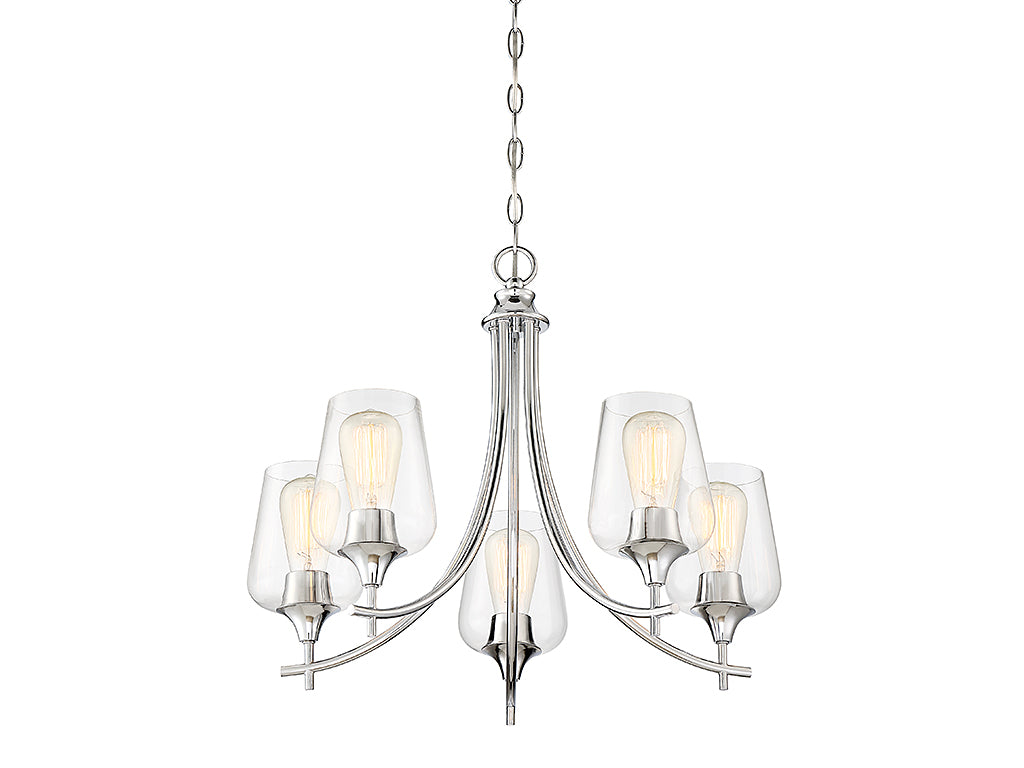 Savoy House Octave 1-4032-5-11 Chandelier Light - Polished Chrome