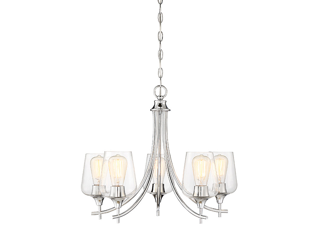 Savoy House Octave 1-4032-5-11 Chandelier Light - Polished Chrome