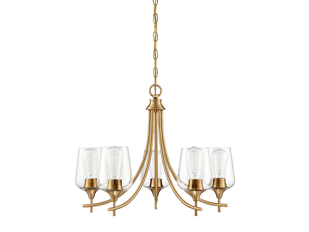 Savoy House Octave 1-4032-5-322 Chandelier Light - Warm Brass