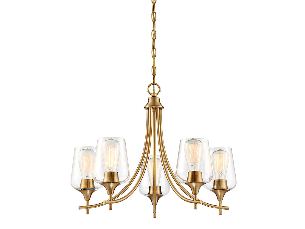 Savoy House Octave 1-4032-5-322 Chandelier Light - Warm Brass