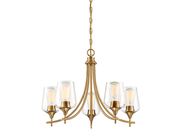 Savoy House Octave 1-4032-5-322 Chandelier Light - Warm Brass