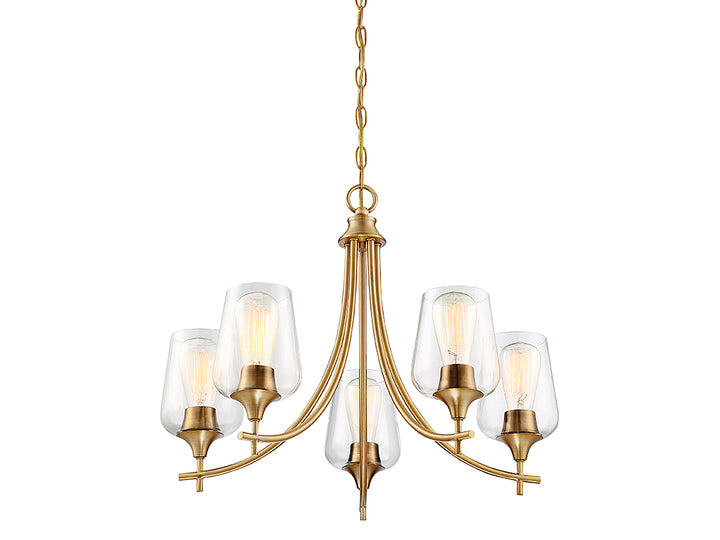 Savoy House Octave 1-4032-5-322 Chandelier Light - Warm Brass