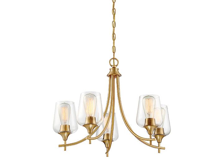 Savoy House Octave 1-4032-5-322 Chandelier Light - Warm Brass