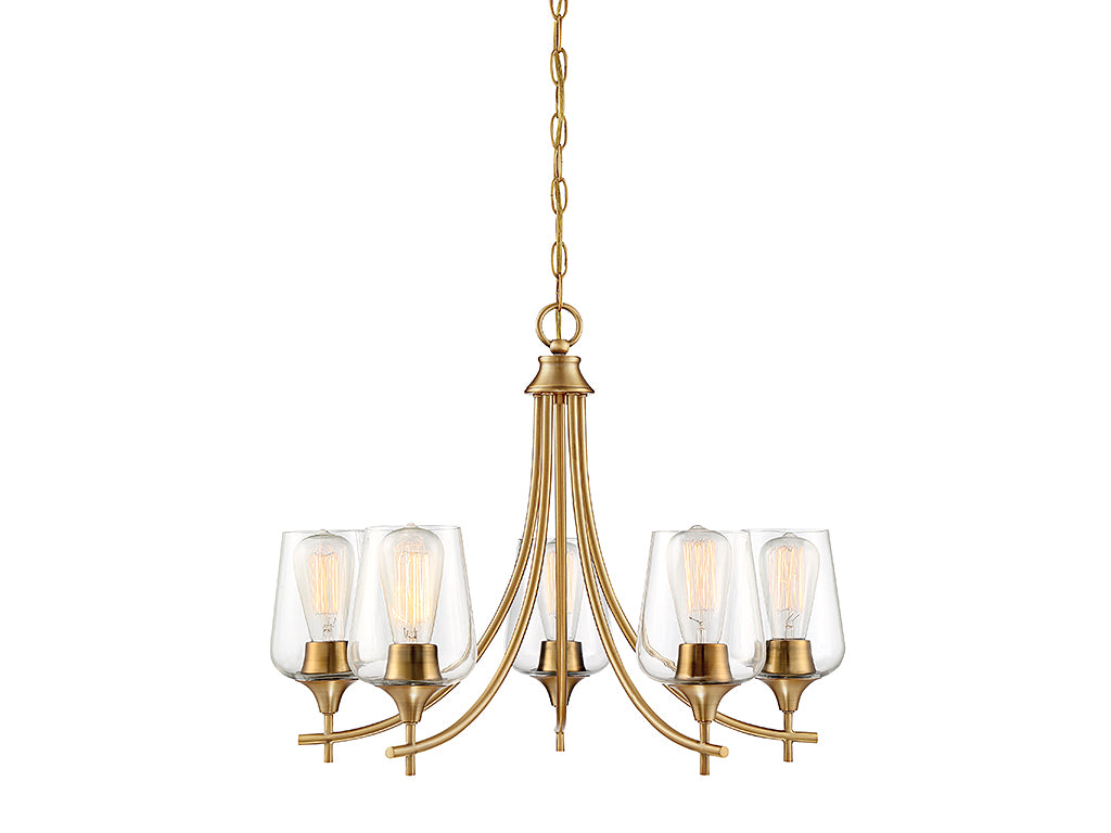 Savoy House Octave 1-4032-5-322 Chandelier Light - Warm Brass