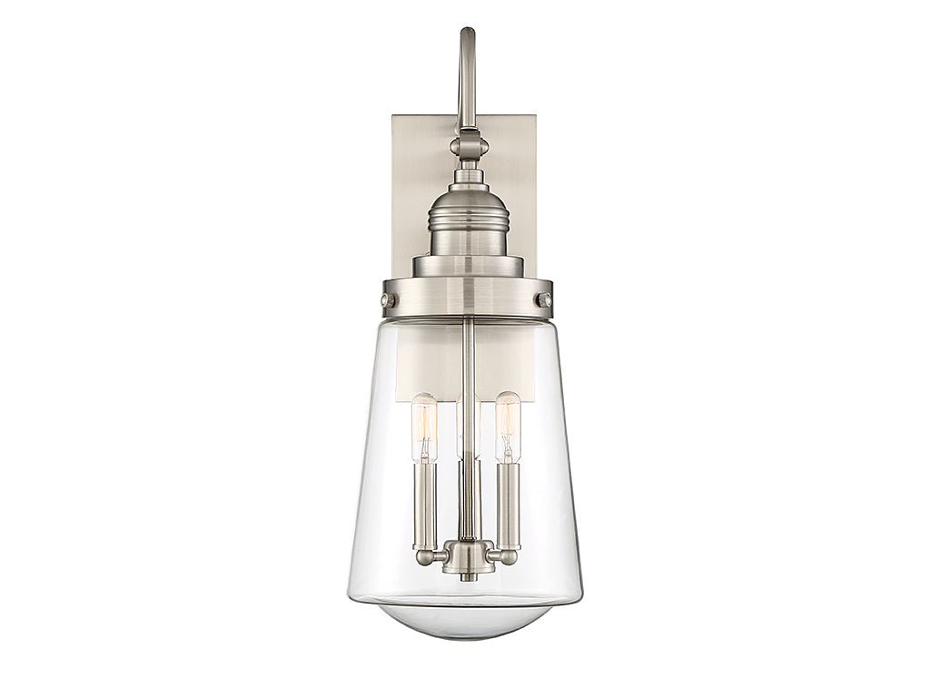 Savoy House Lighting 5-2068-SN  Macauley Outdoor Satin Nickel