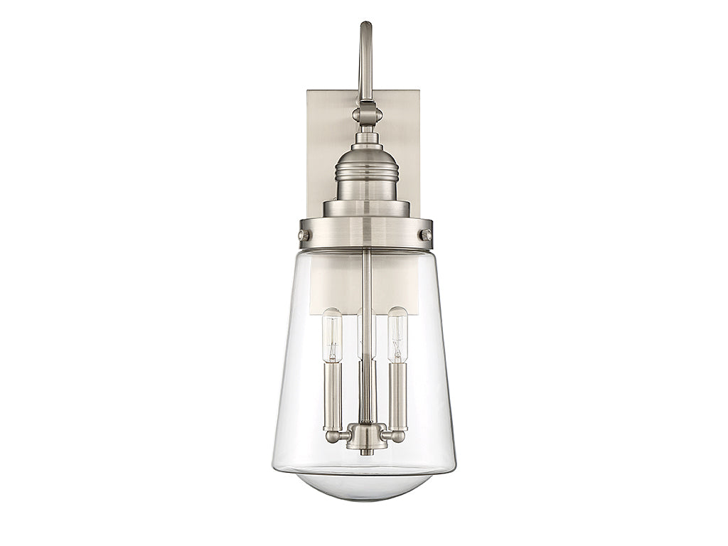Savoy House Lighting 5-2068-SN  Macauley Outdoor Satin Nickel