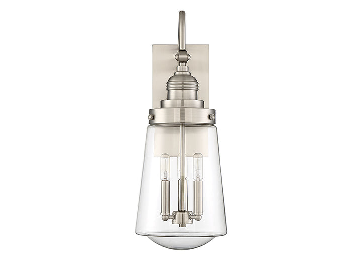Savoy House Lighting 5-2068-SN  Macauley Outdoor Satin Nickel