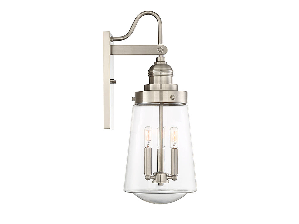 Savoy House Lighting 5-2068-SN  Macauley Outdoor Satin Nickel