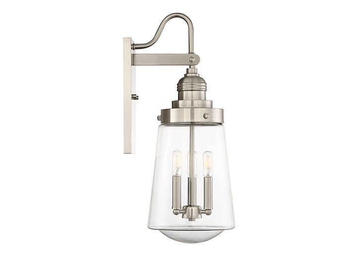 Savoy House Lighting 5-2068-SN  Macauley Outdoor Satin Nickel