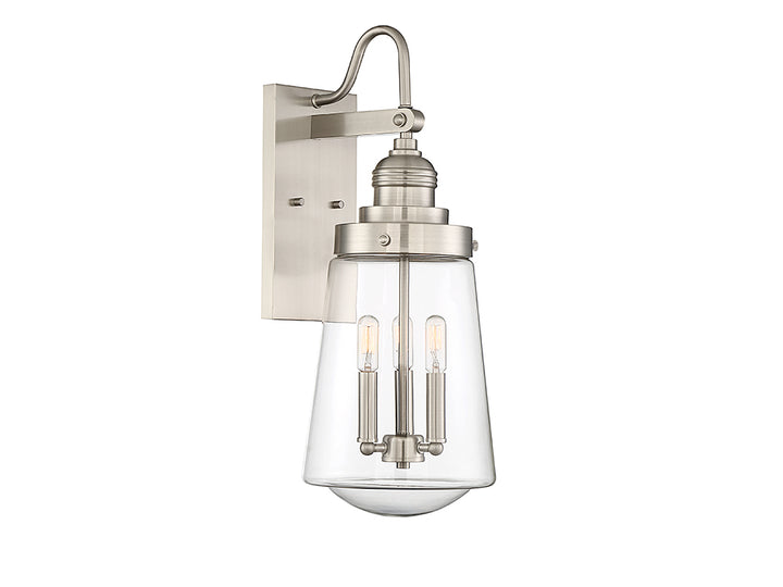Savoy House Lighting 5-2068-SN  Macauley Outdoor Satin Nickel