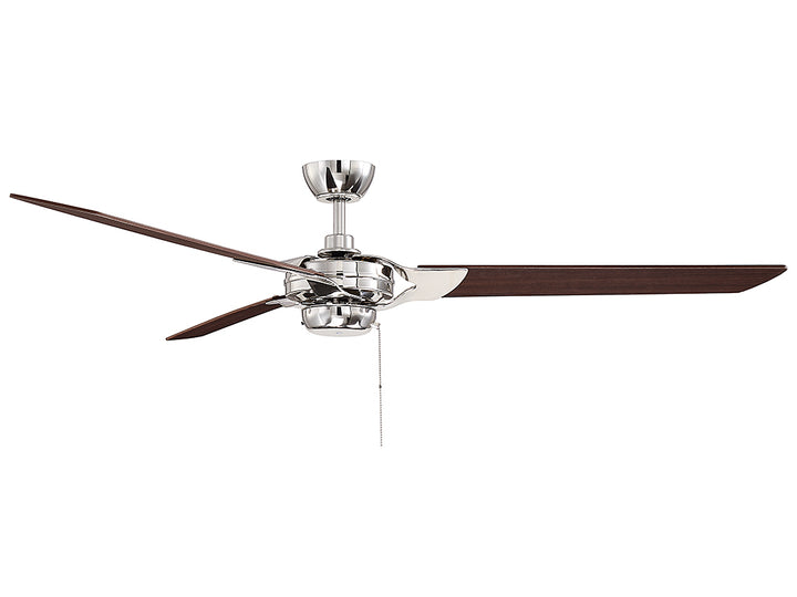 Savoy House Monfort 62-5085-3CN-109 Ceiling Fan 62 - Polished Nickel, Chestnut/