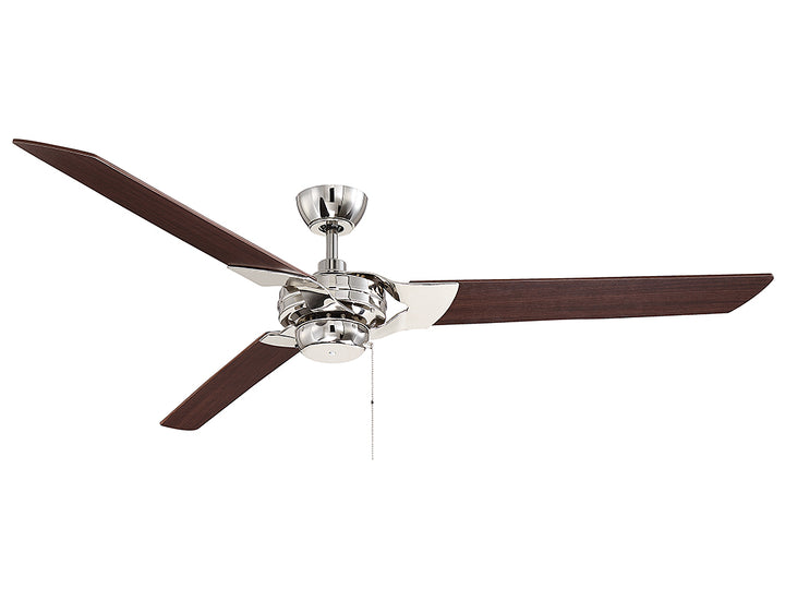 Savoy House Monfort 62-5085-3CN-109 Ceiling Fan 62 - Polished Nickel, Chestnut/