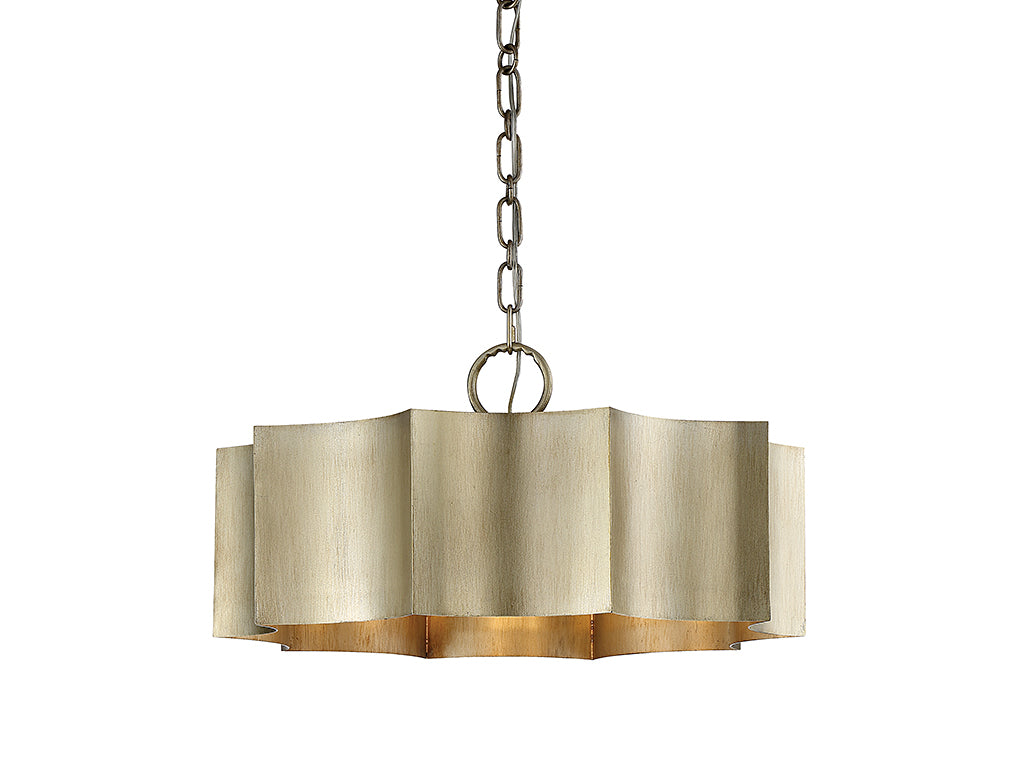 Savoy House Shelby 7-100-3-53 Pendant Light - Silver Patina