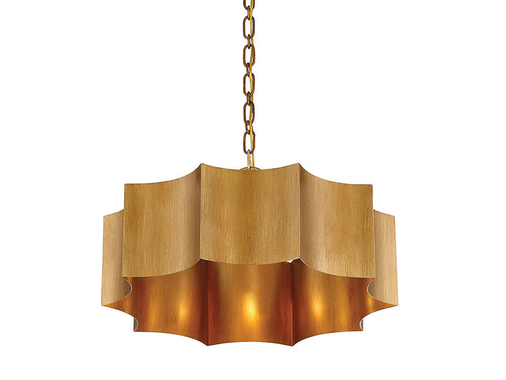 Savoy House Shelby 7-100-3-54 Pendant Light - Gold Patina