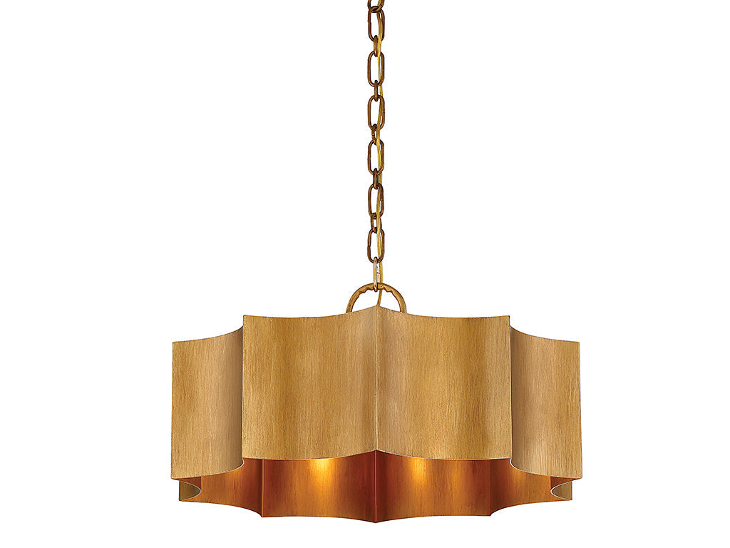 Savoy House Shelby 7-100-3-54 Pendant Light - Gold Patina