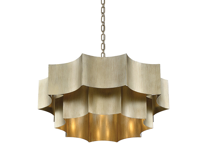 Savoy House Shelby 7-101-6-53 Pendant Light - Silver Patina