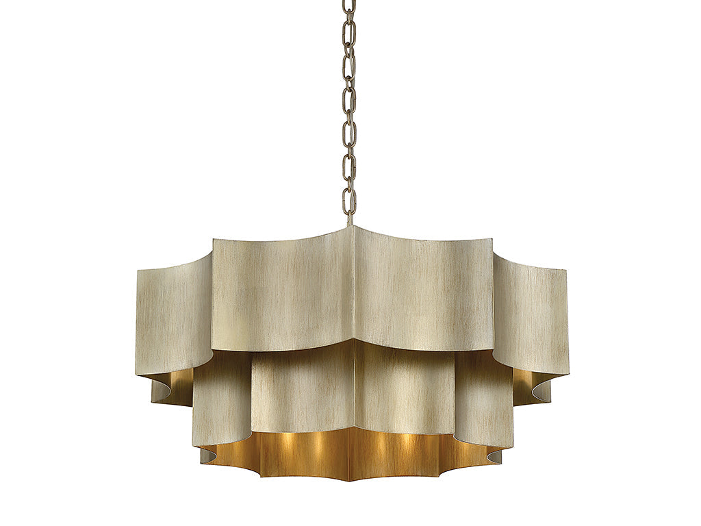 Savoy House Shelby 7-101-6-53 Pendant Light - Silver Patina