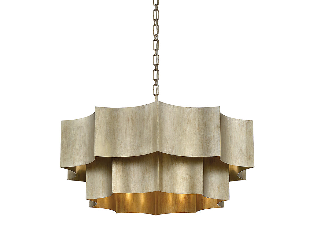 Savoy House Shelby 7-101-6-53 Pendant Light - Silver Patina