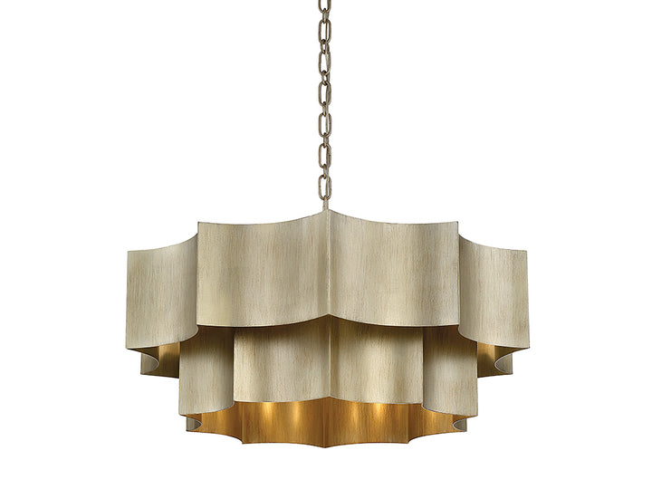 Savoy House Shelby 7-101-6-53 Pendant Light - Silver Patina