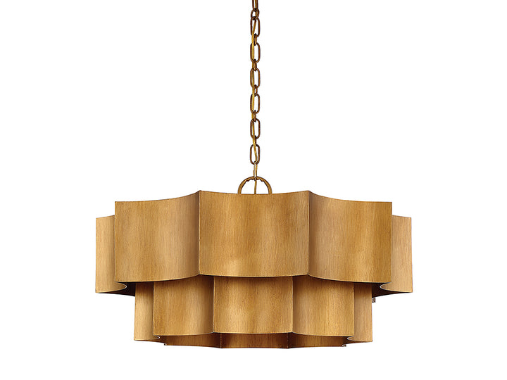 Savoy House Shelby 7-101-6-54 Pendant Light - Gold Patina