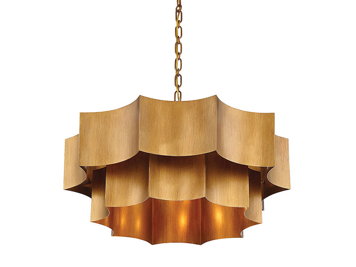 Savoy House Shelby 7-101-6-54 Pendant Light - Gold Patina