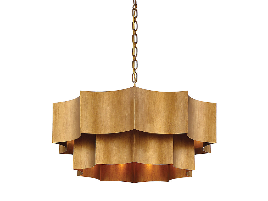 Savoy House Shelby 7-101-6-54 Pendant Light - Gold Patina
