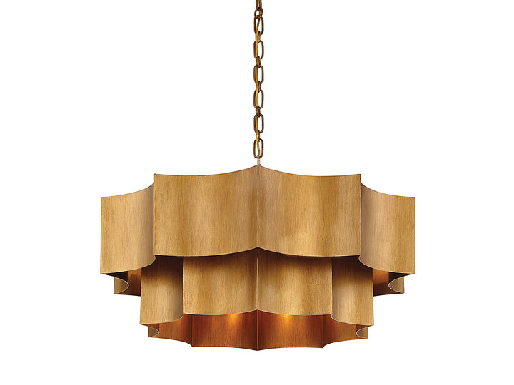 Savoy House Shelby 7-101-6-54 Pendant Light - Gold Patina