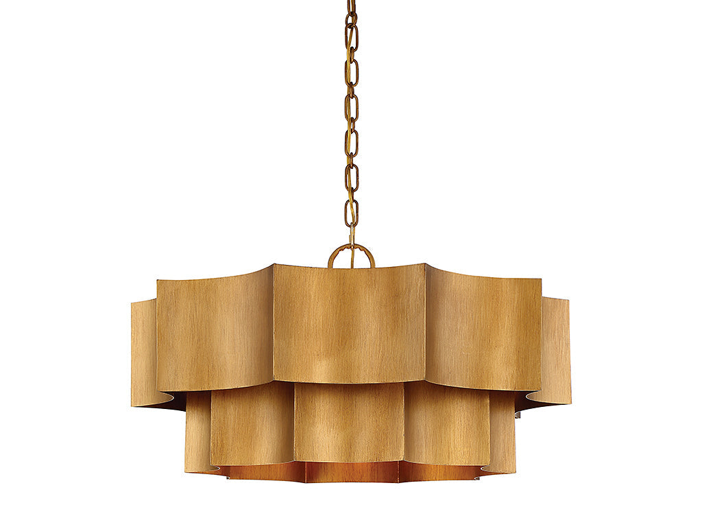 Savoy House Shelby 7-101-6-54 Pendant Light - Gold Patina